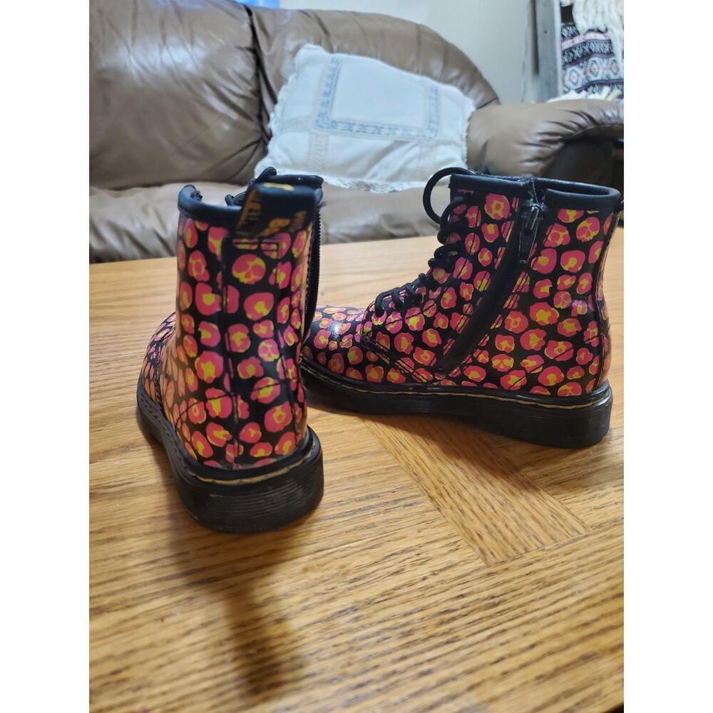 Dr. Martens Doc Youth Kids size 10 Side Zip Boots 1460 T - Picture 5 of 7
